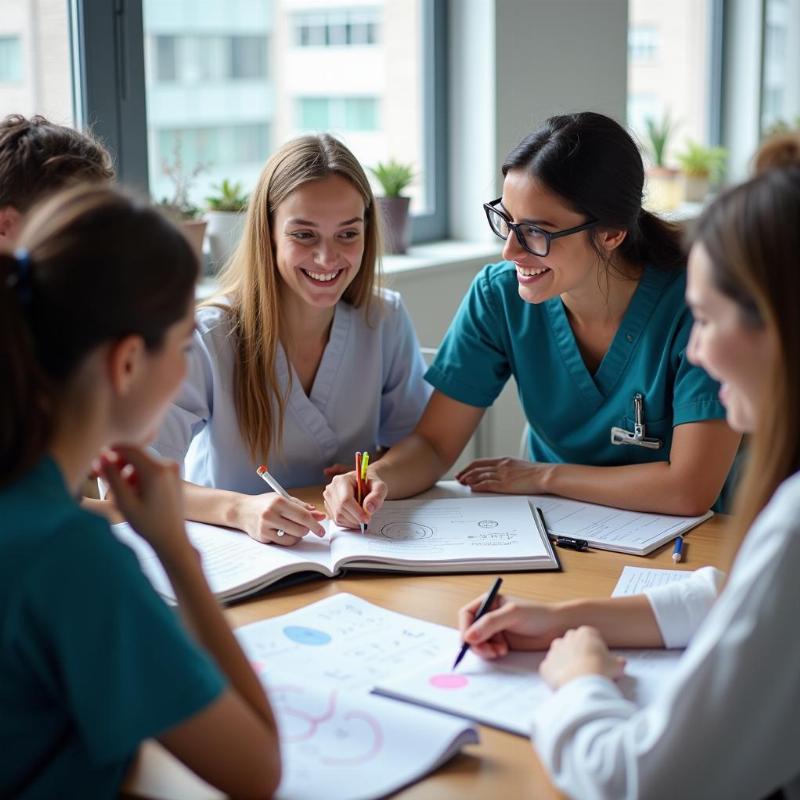 Sinh viên ngành Điều dưỡng cần học giỏi môn gì thi tuyển và các môn học nền tảng Toán, Hóa, Sinh học